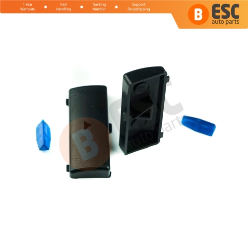 Air Conditioner Climate Control Switch Panel Temperature Down Button Covers for BMW X5 E53 2000-2006 5 Series E39 1996-2003 64116915812