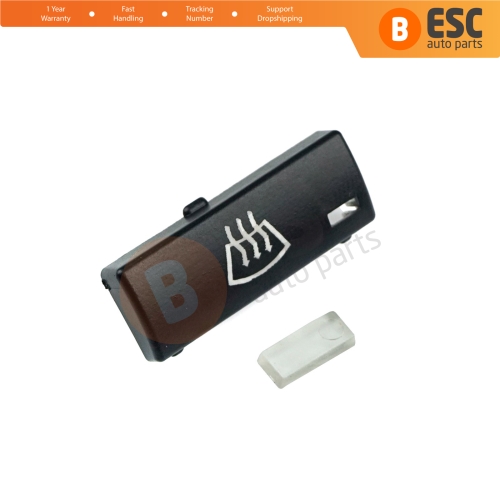 Air Conditioner Climate Control Switch Windscreen Demister Button Cover for BMW X5 E53 2000-2006 5 Series E39 1996-2003 64116915812
