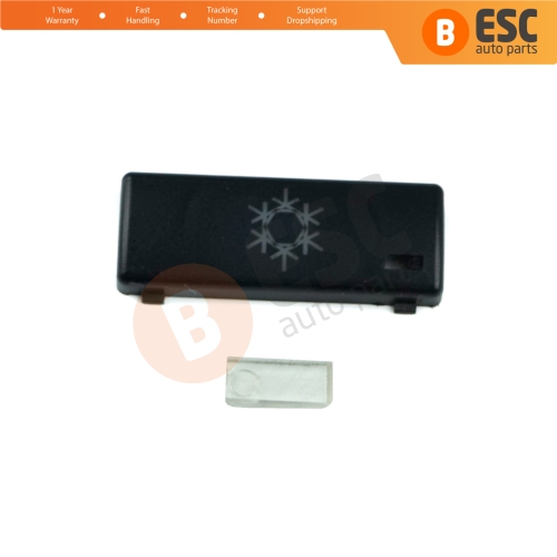 Air Conditioner Climate Control Switch Panel Snowflake On Off Button Cover for BMW X5 E53 2000-2006 5 Series E39 1996-2003 64116915812