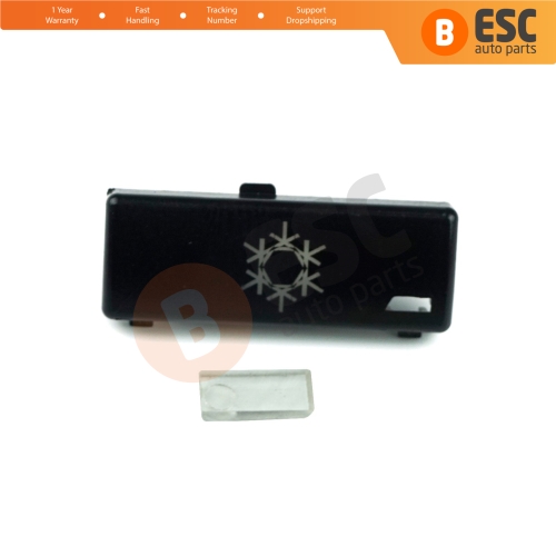 Air Conditioner Climate Control Switch Panel Snowflake On Off Button Cover for BMW X5 E53 2000-2006 5 Series E39 1996-2003 64116915812