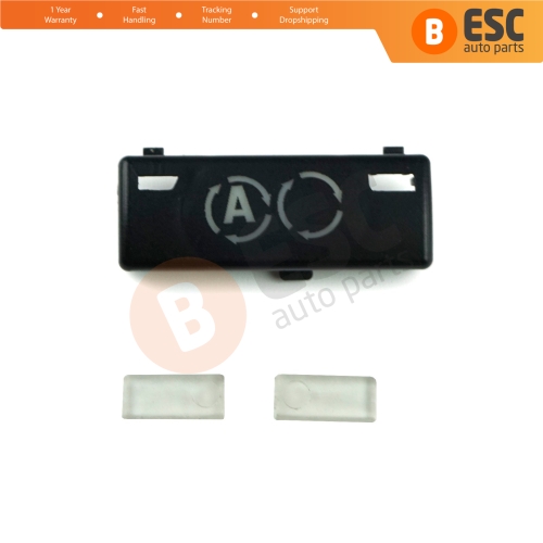 Air Conditioner Climate Control Switch Panel Recycle Recirculate Button Cover for BMW X5 E53 2000-2006 5 Series E39 1996-2003 64116915812