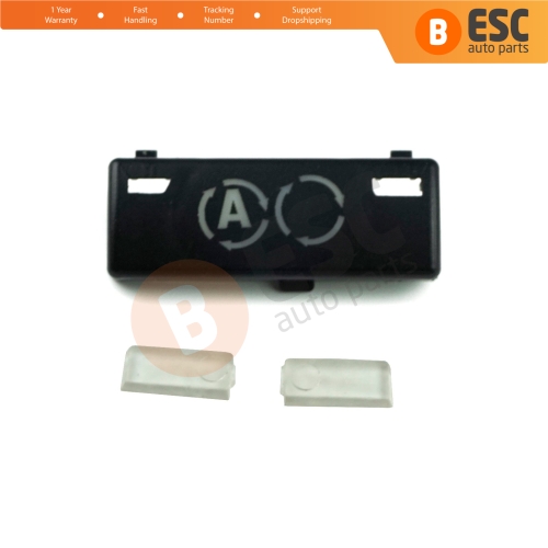Air Conditioner Climate Control Switch Panel Recycle Recirculate Button Cover for BMW X5 E53 2000-2006 5 Series E39 1996-2003 64116915812