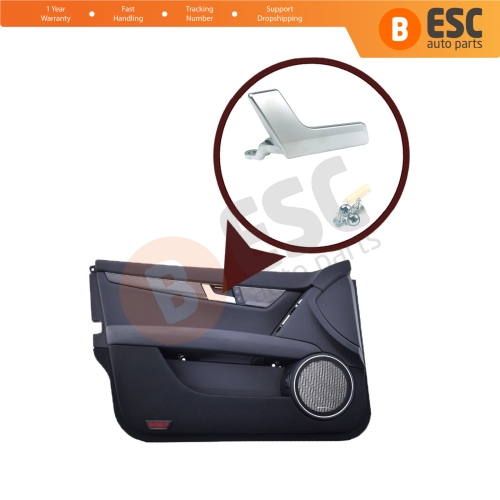 Interior Door Handle Chrome Plated MATT Left Side 2047201171 for Mercedes W204