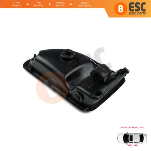 Interior Left Door Handle Black Color For Renault Kangoo MK1 KC FC Twingo MK1 C06 S06 Nissan Kubistar X76 8200259376
