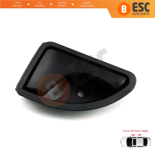 Interior Right Door Handle Black Color For Renault Kangoo MK1 KC FC Twingo MK1 C06 S06 Nissan Kubistar X76 8200259376