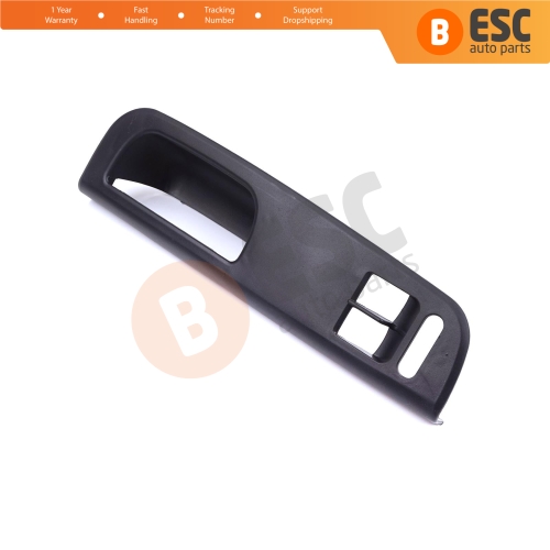 Driver Side Window Switch Panel Master Control Bezel Trim Black For VW Golf Jetta Bora Passat B5 MK4 3B1867171DA94