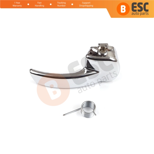 Interior Front or Rear Right Door Chrome Handle 80670JD00E For Nissan Qashqai Dualis 2007-2013 J10 JJ10