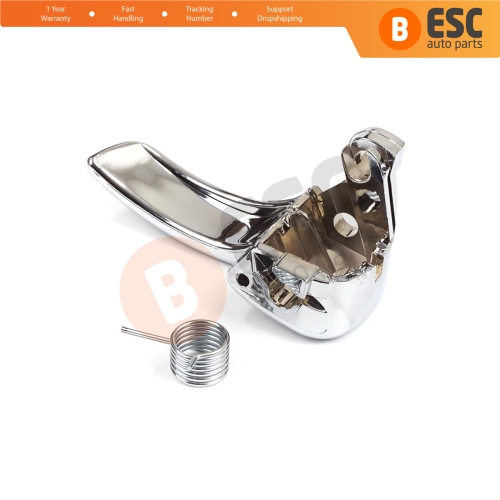 Interior Front or Rear Right Door Chrome Handle 80670JD00E For Nissan Qashqai Dualis 2007-2013 J10 JJ10