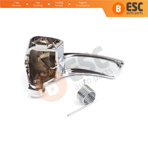 Interior Front or Rear Right Door Chrome Handle 80670JD00E For Nissan Qashqai Dualis 2007-2013 J10 JJ10