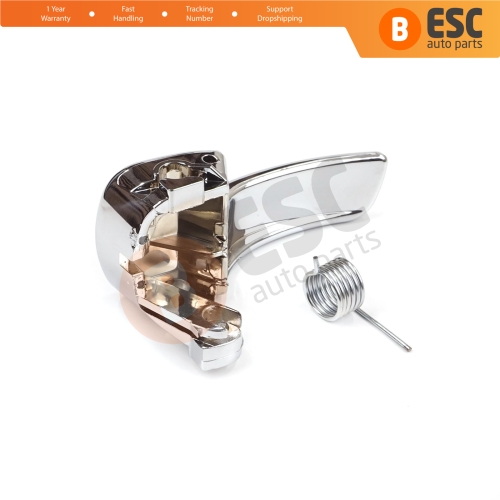 Interior Front or Rear Right Door Chrome Handle 80670JD00E For Nissan Qashqai Dualis 2007-2013 J10 JJ10