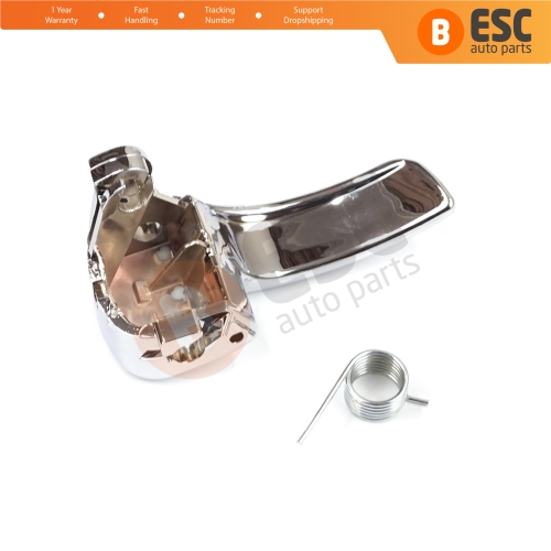 Interior Front or Rear Left Door Chrome Handle For Nissan Qashqai 2007-2013 J10 Dualis 80670JD00E 80671JD00E
