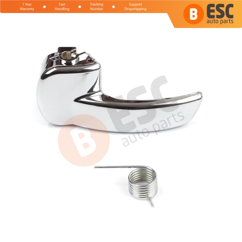 Interior Front or Rear Left Door Chrome Handle For Nissan Qashqai 2007-2013 J10 Dualis 80670JD00E 80671JD00E