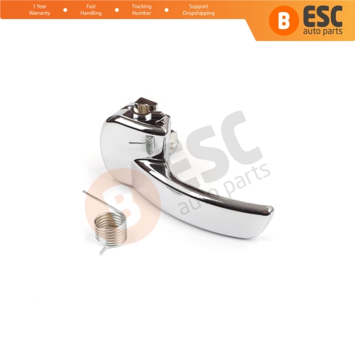 Interior Front or Rear Left Door Chrome Handle For Nissan Qashqai 2007-2013 J10 Dualis 80670JD00E 80671JD00E