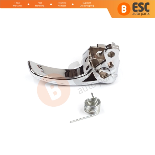 Interior Front or Rear Left Door Chrome Handle For Nissan Qashqai 2007-2013 J10 Dualis 80670JD00E 80671JD00E