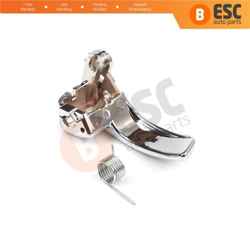 Interior Front or Rear Left Door Chrome Handle For Nissan Qashqai 2007-2013 J10 Dualis 80670JD00E 80671JD00E