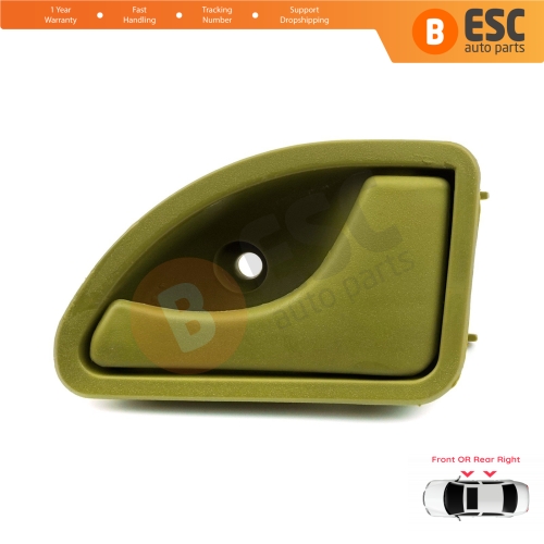 Interior Right Door Handle Olive Green Color For Renault Kangoo MK1 KC FC Twingo MK1 C06 S06 Nissan Kubistar X76 8200259376