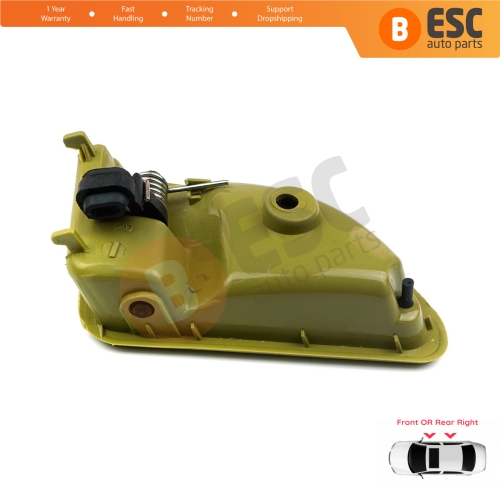 Interior Right Door Handle Olive Green Color For Renault Kangoo MK1 KC FC Twingo MK1 C06 S06 Nissan Kubistar X76 8200259376