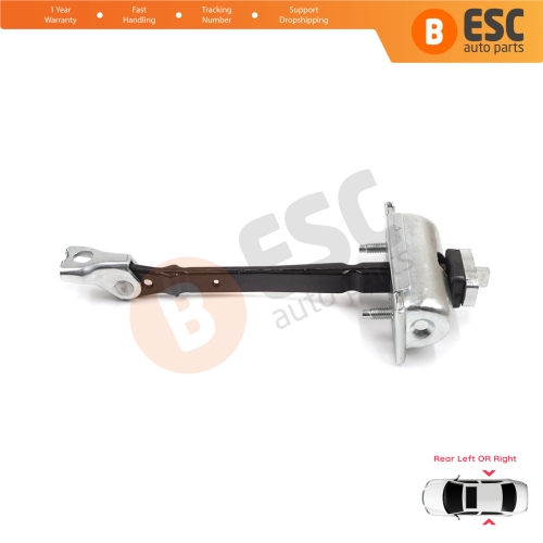 Rear Door Hinge Stop Check Strap Limiter 13270612 for Opel Astra J 2009-2015