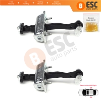2 Pieces Rear Door Hinge Stop Check Strap Limiter for Ford Focus MK2 C-Max  MK1 Kuga MK1 1641573