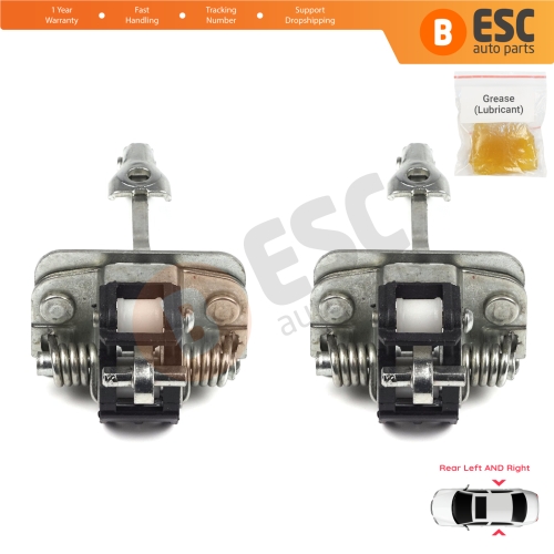 2 Pieces Rear Door Hinge Stop Check Strap Limiter for Peugeot 5008 MK1 T87 3008 MK1 T84 0U Citroen DS5 DS 5 9181Q1