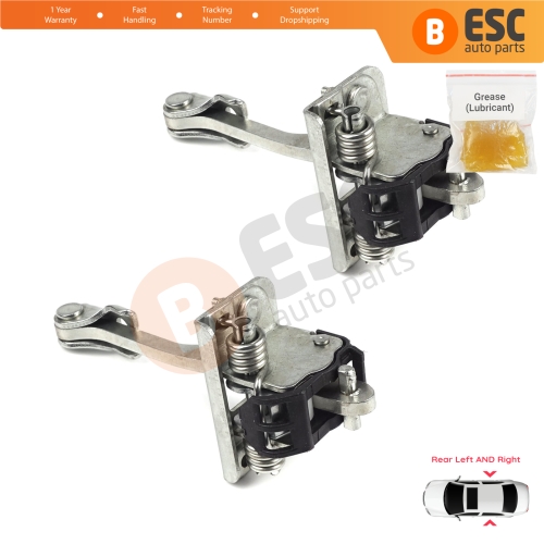 2 Pieces Rear Door Hinge Stop Check Strap Limiter for Peugeot 5008 MK1 T87 3008 MK1 T84 0U Citroen DS5 DS 5 9181Q1