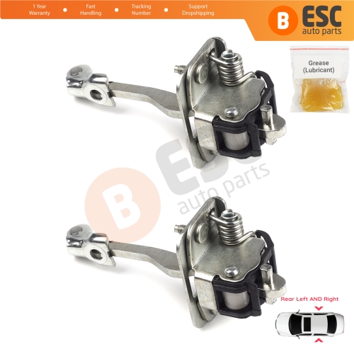 2 Pieces Rear Door Hinge Stop Check Strap Limiter for Peugeot 5008 MK1 T87 3008 MK1 T84 0U Citroen DS5 DS 5 9181Q1
