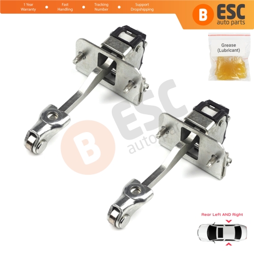 2 Pieces Rear Door Hinge Stop Check Strap Limiter for Peugeot 5008 MK1 T87 3008 MK1 T84 0U Citroen DS5 DS 5 9181Q1