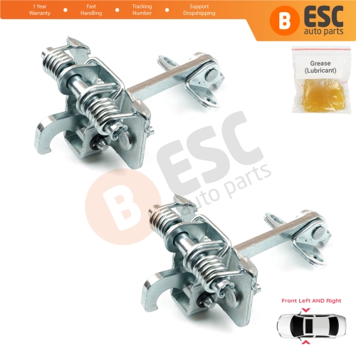 2 Pieces Front Door Hinge Stop Check Strap Limiter for Citroen Xsara Picasso 1999-2012 9181E6