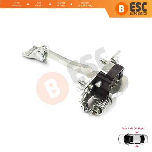 Rear Door Hinge Stop Check Strap Limiter 9181Q5 for Citroen C3 MK2 SC A51 2009-2016