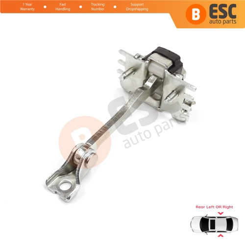 Rear Door Hinge Stop Check Strap Limiter 9181Q5 for Citroen C3 MK2 SC A51 2009-2016