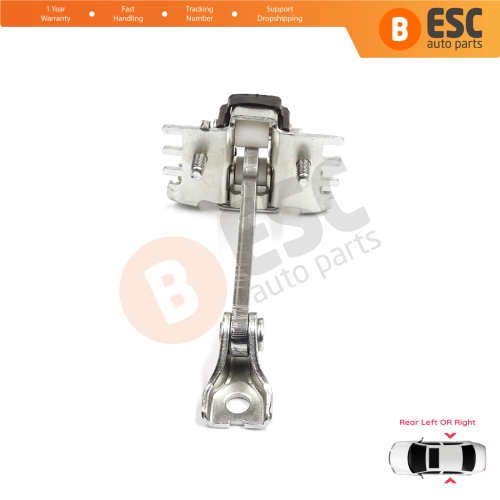 Rear Door Hinge Stop Check Strap Limiter 9181Q5 for Citroen C3 MK2 SC A51 2009-2016