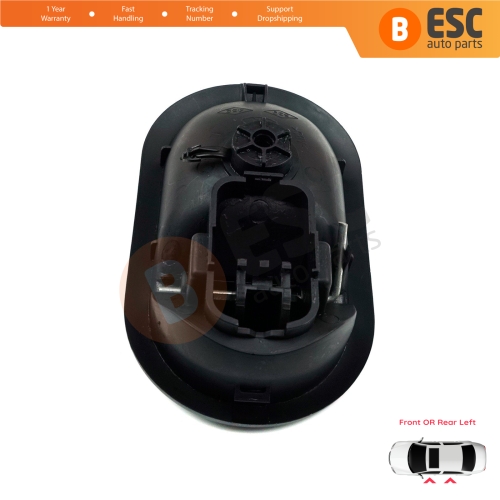 Interior Door Handle Left Black for Renault Scenic Megane Twingo Kangoo MK2 Clio Master MK3 Sandero Logan Duster MK1 Modus Movano B Citan W415 NV250 NV400 8200028487