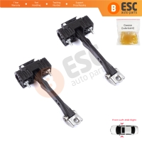 2 Pieces Front Door Hinge Stop Check Strap Limiter for Peugeot 508 MK1 W23 8D 8E 2010-2018 4/5 Door 9686658480  