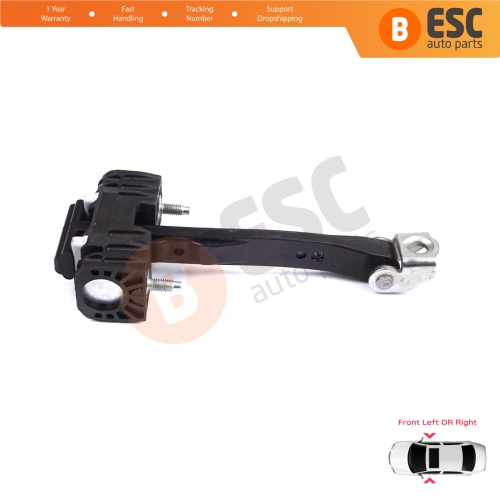 Front Door Hinge Stop Check Strap Limiter 9686658480 for Peugeot 508 MK1 2010-2018