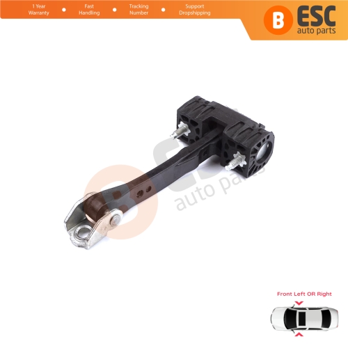 Front Door Hinge Stop Check Strap Limiter 9686658480 for Peugeot 508 MK1 2010-2018