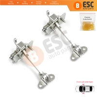 2 Pieces Front Door Hinge Stop Check Strap Limiter for Fiat Scudo Peugeot Expert 806 Citroen Jumpy Dispatch MK1 918190