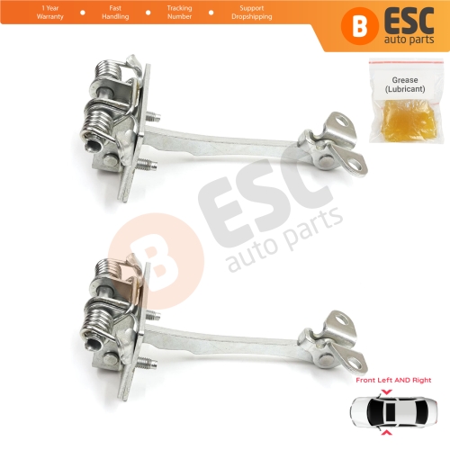 2 Pieces Front Door Hinge Stop Check Strap Limiter for Citroen C5 MK1 2001-2008 9181G0 