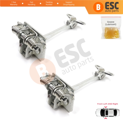 2 Pieces Front Door Hinge Stop Check Strap Limiter for Citroen C5 MK1 2001-2008 9181G0 