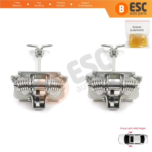 2 Pieces Front Door Hinge Stop Check Strap Limiter for Citroen C5 MK1 2001-2008 9181G0 