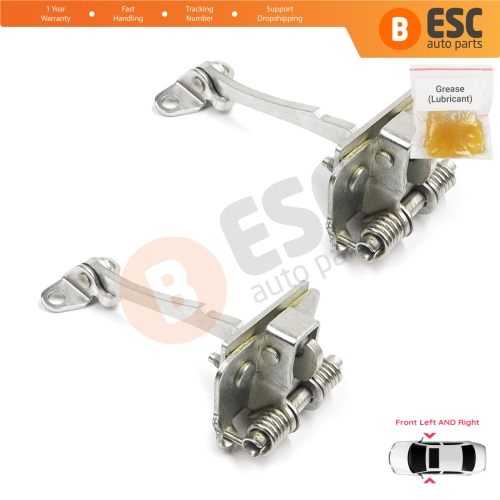 2 Pieces Front Door Hinge Stop Check Strap Limiter for Citroen C5 MK1 2001-2008 9181G0 