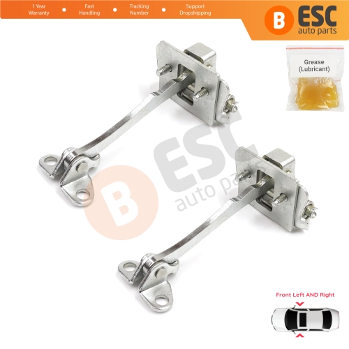 2 Pieces Front Door Hinge Stop Check Strap Limiter for Citroen C5 MK1 2001-2008 9181G0 
