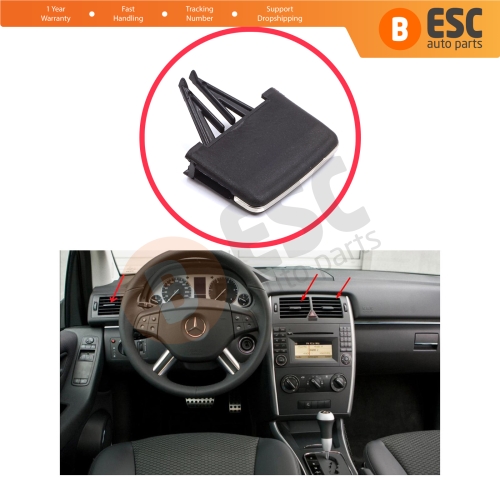 Air Conditioner Vent Panel Button for Mercedes A Class W169 B Class W245 Sports Tourer A1698301254