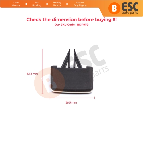 Air Conditioner Vent Panel Button for Mercedes A Class W169 B Class W245 Sports Tourer A1698301254