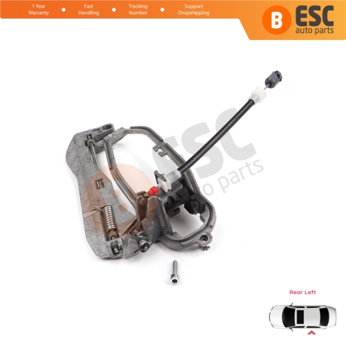 Car Door Handle Carrier Bracket Handle Housing Rear Left 51228243635 For BMW X5 E53 2000-2006