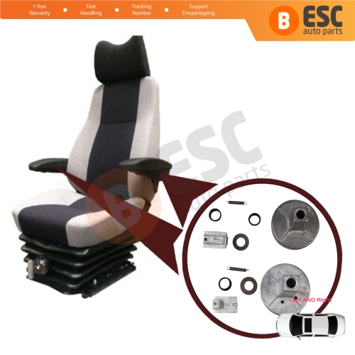 Seat Left Right Arm Armrest Latch Bracket for Mercedes Vito Viano W639 Sprinter MK2 906 VW Crafter 2E 2F