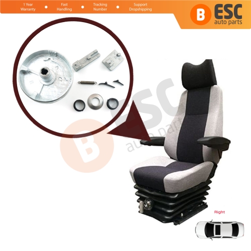 Seat Right Arm Armrest Latch Bracket for Mercedes Vito Viano W639 Sprinter MK2 906 VW Crafter 2E 2F