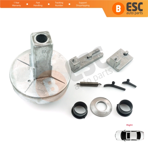 Seat Right Arm Armrest Latch Bracket for Mercedes Vito Viano W639 Sprinter MK2 906 VW Crafter 2E 2F