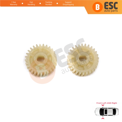 2 Pieces Side Mirror Folding Gear for Honda Jazz Stepwgn MK2 Toyota Vios 28 Teeth