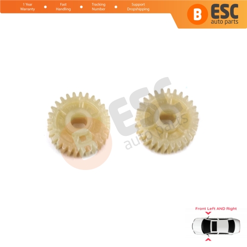 2 Pieces Side Mirror Folding Gear for Honda Jazz Stepwgn MK2 Toyota Vios 28 Teeth