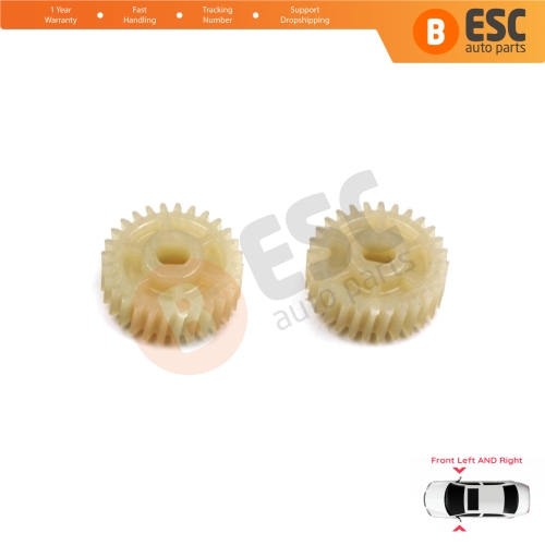 2 Pieces Side Mirror Folding Gear for Honda Jazz Stepwgn MK2 Toyota Vios 28 Teeth